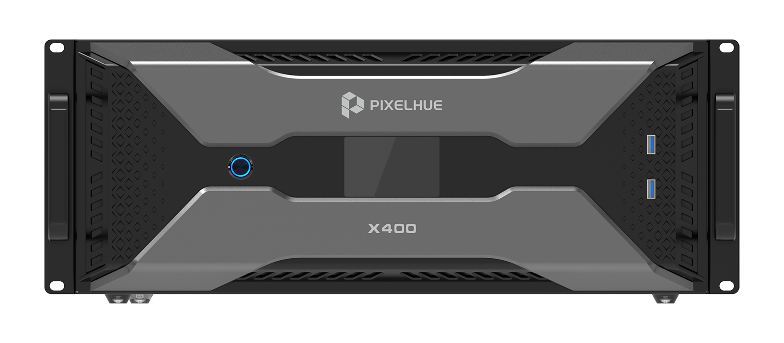 Медиасервер Pixelhue [X400(1 видеокарта) основное устройства] X400 базовой конфигурации с 1 видеокартой. Стартовый вариант без кейса для задач, где не требуется максимальная графическая производительность.