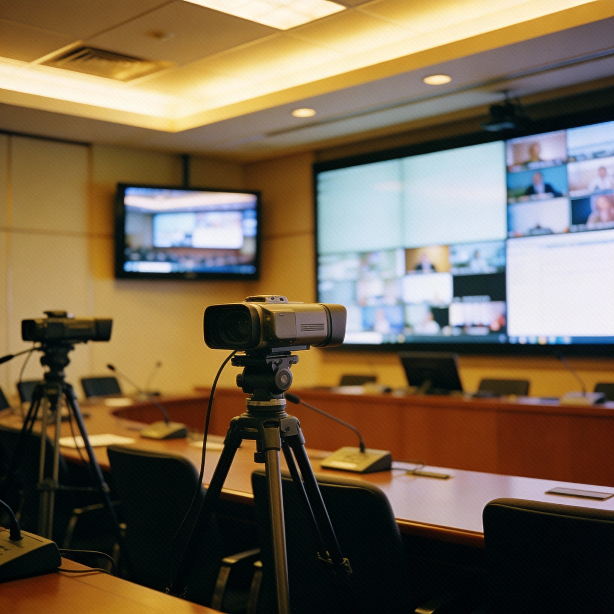 Оборудование залов заседаний